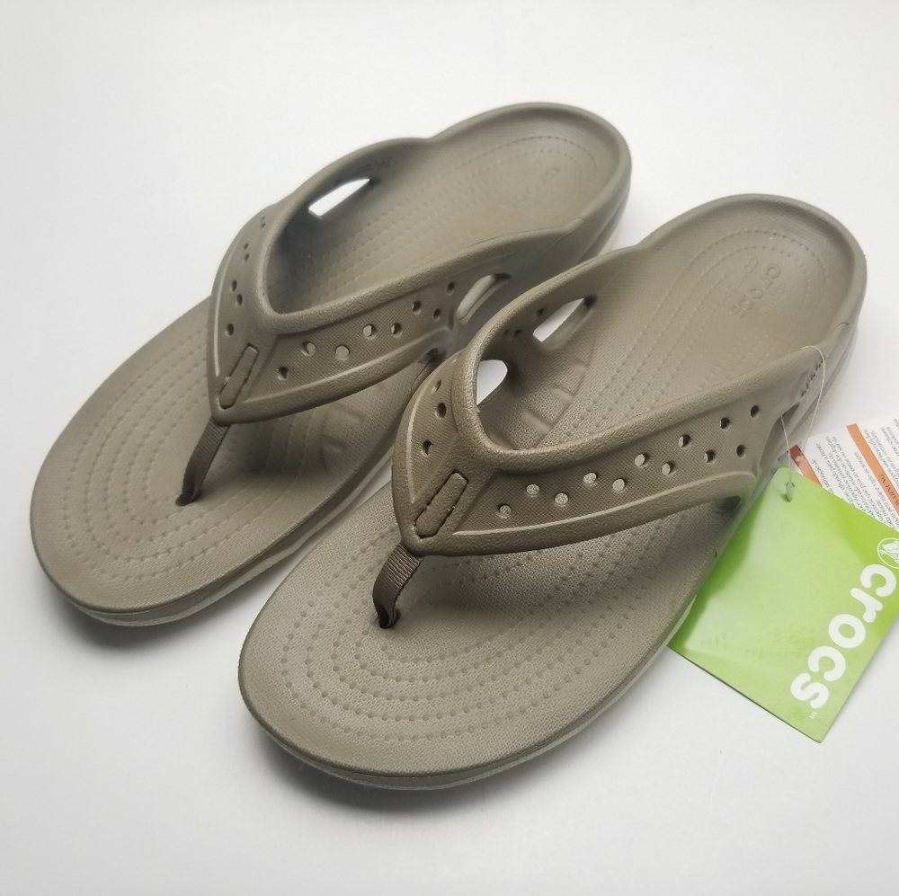Crocs Mens Flip Flop Sandals size 12